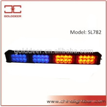 Cubierta azul rojo luz estroboscópica LED de advertencia de luz para el coche (SL782)